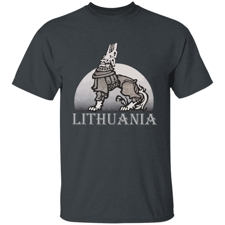 Iron Wolf Lithuania - BoysGirls Youth Classic Short Sleeve T-Shirt - Lithuania Strong