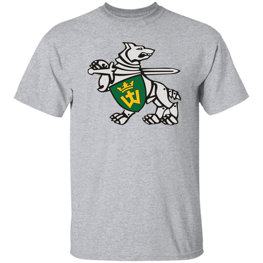 Iron Wolf Mindaugas - Mens Classic Short Sleeve T-Shirt - Lithuania Strong
