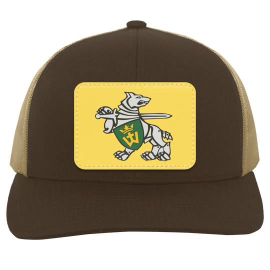 Iron Wolf Mindaugas - Trucker Snap Back - Rectangle Patch - Lithuania Strong