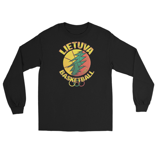 Lietuva Basketball - Mens Classic Long Sleeve T - Lithuania Strong