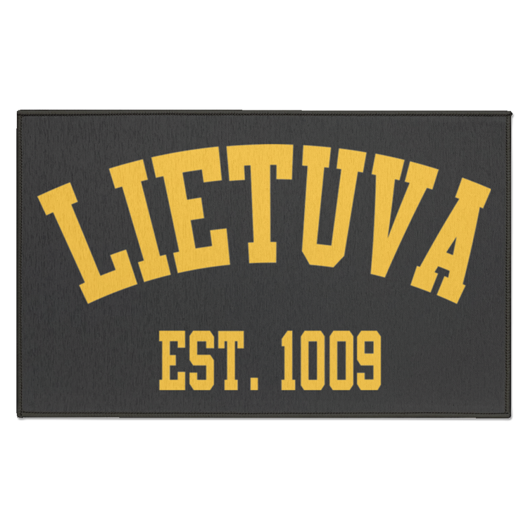 Lietuva Est. 1009 - Indoor Doormat - Lithuania Strong