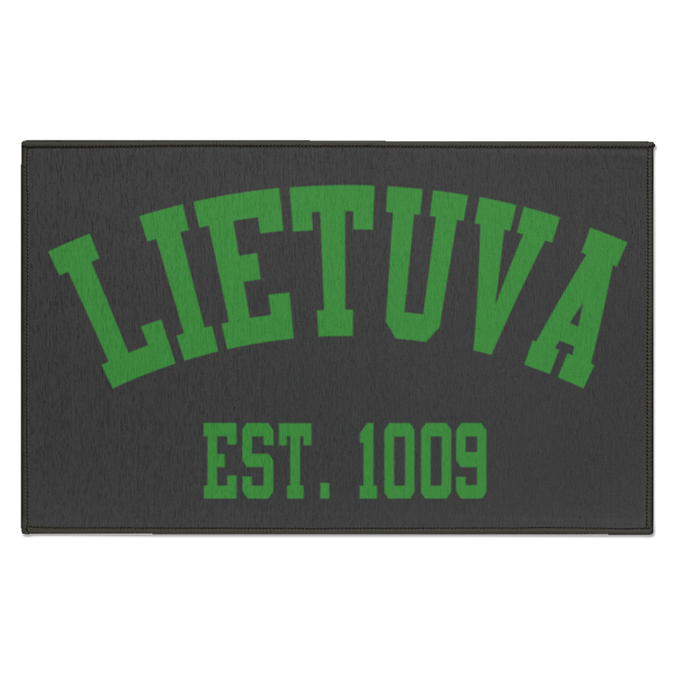 Lietuva Est. 1009 - Indoor Doormat - Lithuania Strong