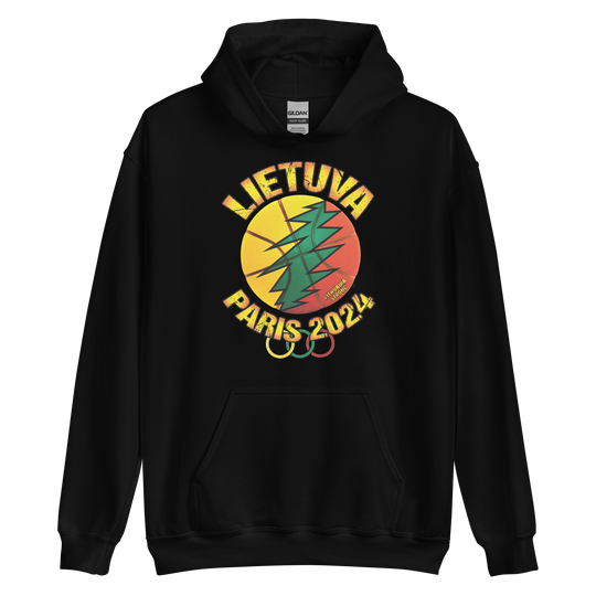 Lietuva Paris 2024 - Europe-Based MenWomen Unisex Classic Comfort Pullover Hoodie - Lithuania Strong