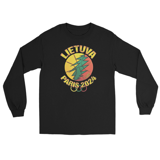 Lietuva Paris 2024 - Mens Classic Long Sleeve T - Lithuania Strong