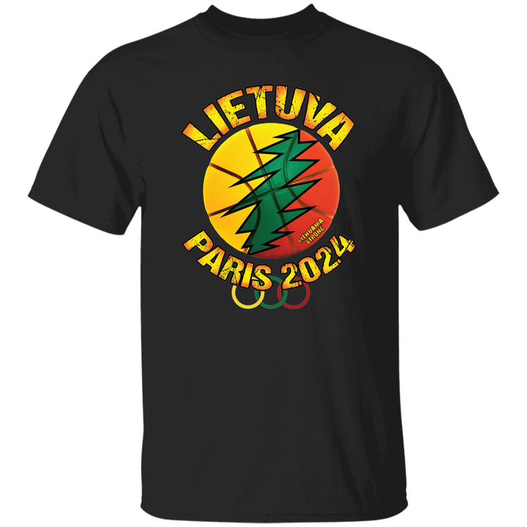 Lietuva Paris 2024 - Mens Classic Short Sleeve T-Shirt - Lithuania Strong