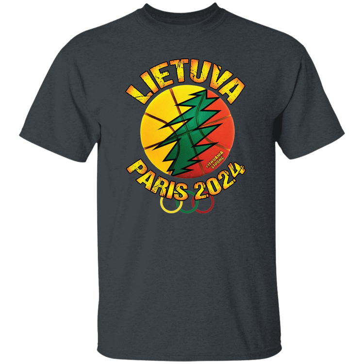 Lietuva Paris 2024 - Mens Classic Short Sleeve T-Shirt - Lithuania Strong