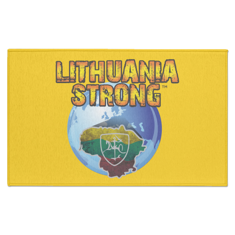 Lithuania Strong - Indoor Doormat - Lithuania Strong