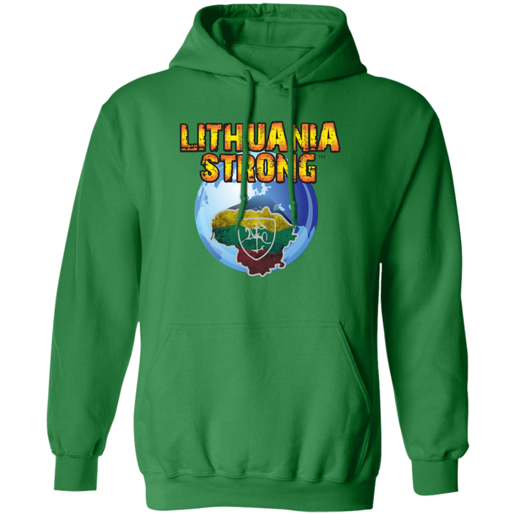 Lithuania Strong - MenWomen Unisex Comfort Pullover Hoodie - Lithuania Strong