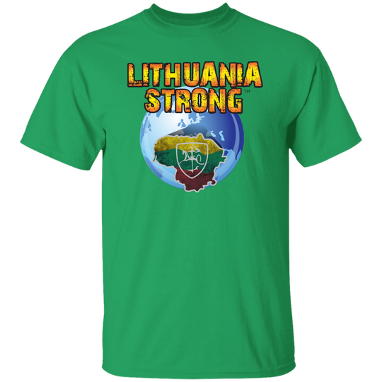 Lithuania Strong - Mens Classic Short Sleeve T-Shirt - Lithuania Strong