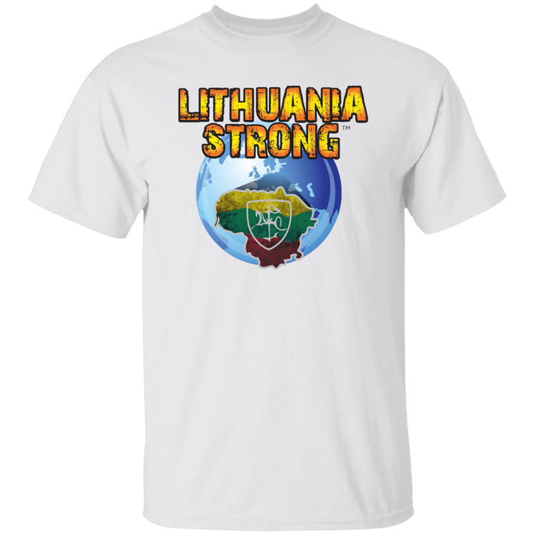 Lithuania Strong - Mens Classic Short Sleeve T-Shirt - Lithuania Strong