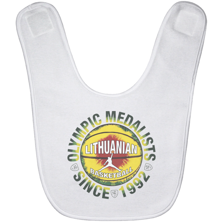 Olympic Medalists - BABYBIB Baby Bib - Lithuania Strong