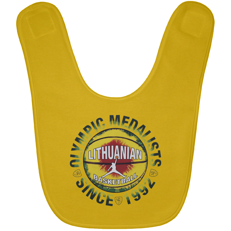 Olympic Medalists - BABYBIB Baby Bib - Lithuania Strong