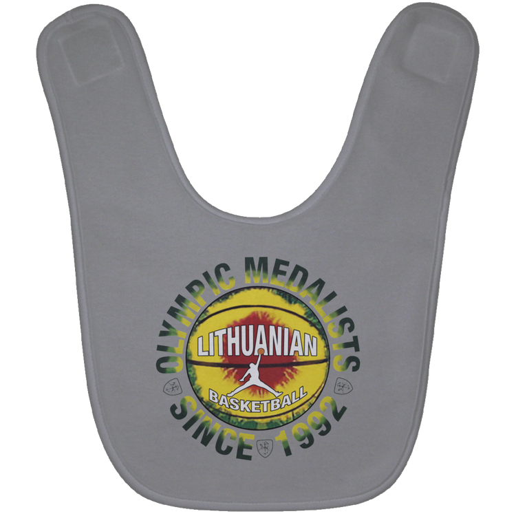 Olympic Medalists - BABYBIB Baby Bib - Lithuania Strong