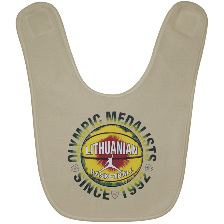 Olympic Medalists - BABYBIB Baby Bib - Lithuania Strong