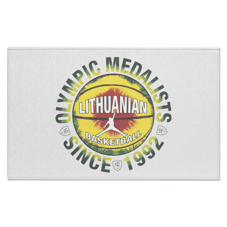 Olympic Medalists - Indoor Doormat - Lithuania Strong