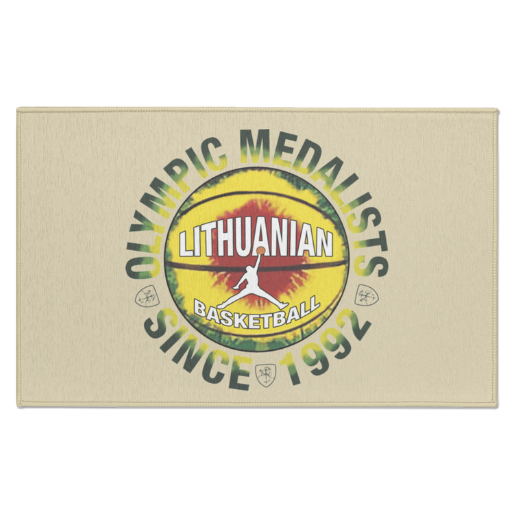 Olympic Medalists - Indoor Doormat - Lithuania Strong