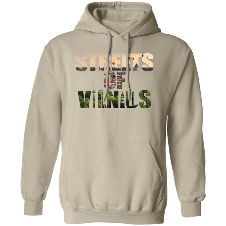 Streets of Vilnius - MenWomen Unisex Comfort Pullover Hoodie - Lithuania Strong