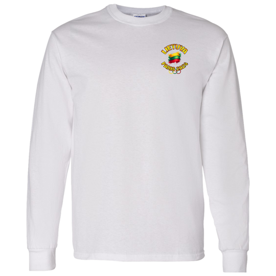 Team Lietuva 2024 Olympics - Mens Classic Cotton Long Sleeve T - Lithuania Strong
