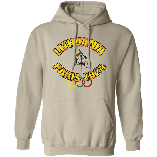 Team Lithuania 2024 Vytis - MenWomen Unisex Comfort Pullover Hoodie - Lithuania Strong