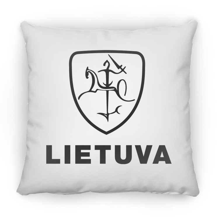 Vytis Lietuva - Small Square Pillow - Lithuania Strong