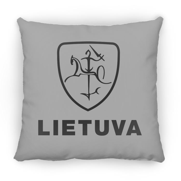Vytis Lietuva - Small Square Pillow - Lithuania Strong