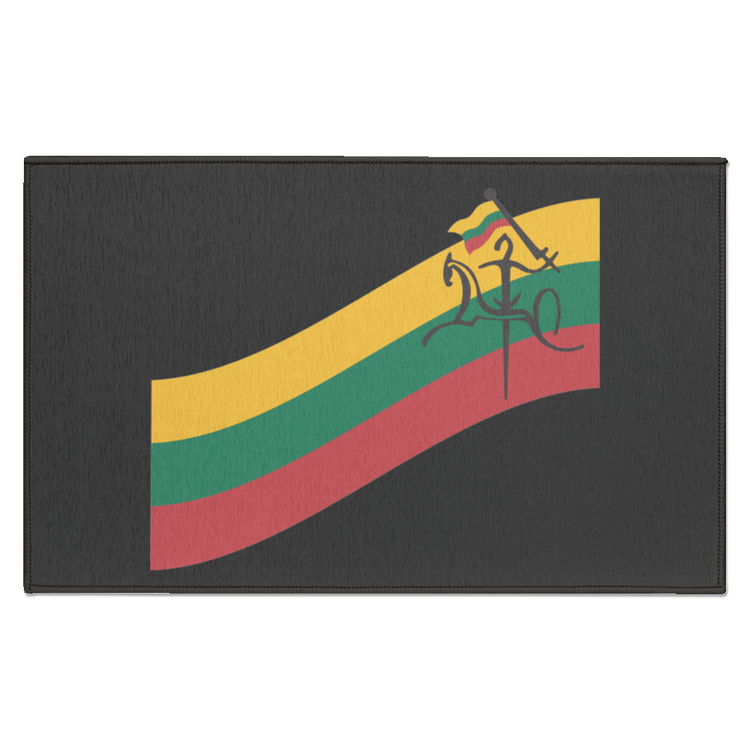 Vytis Swoosh - Indoor Doormat - Lithuania Strong