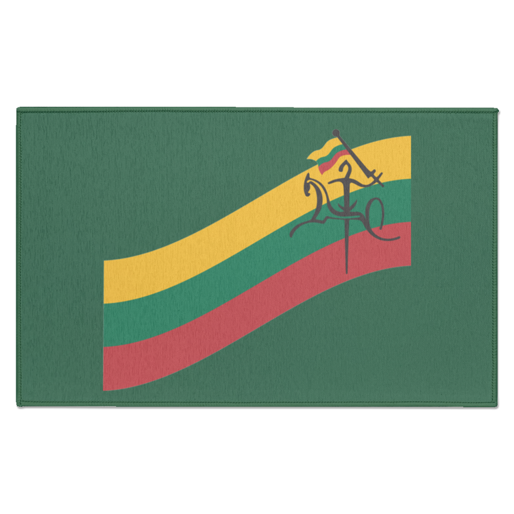Vytis Swoosh - Indoor Doormat - Lithuania Strong