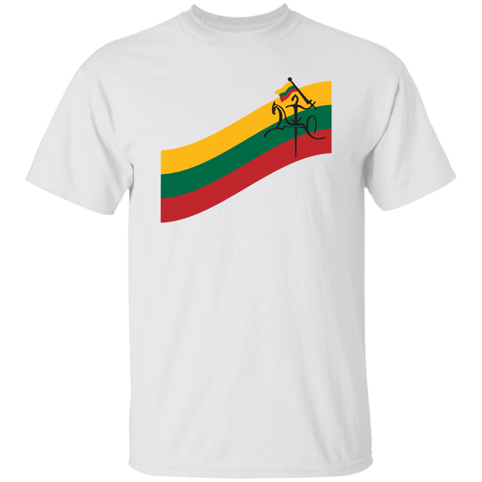 Vytis Swoosh - Mens Classic Short Sleeve T-Shirt - Lithuania Strong