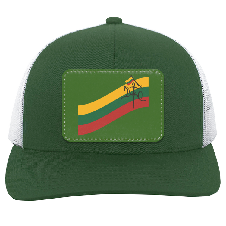 Vytis Swoosh - Trucker Snap Back - Rectangle Patch - Lithuania Strong