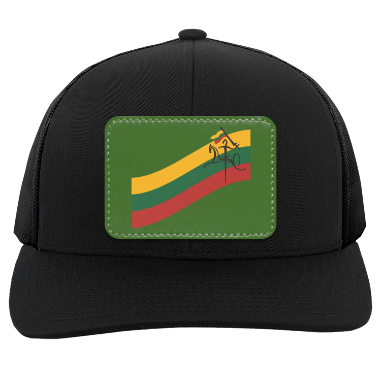 Vytis Swoosh - Trucker Snap Back - Rectangle Patch - Lithuania Strong