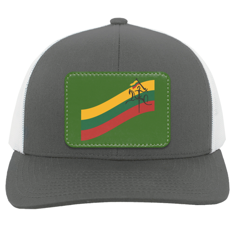Vytis Swoosh - Trucker Snap Back - Rectangle Patch - Lithuania Strong
