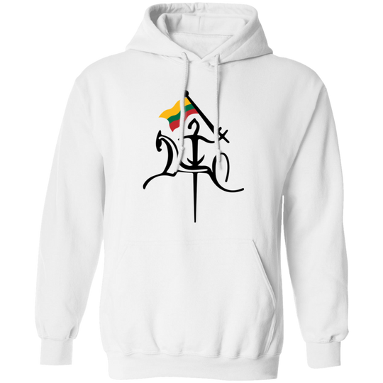 Vytis With Flag - MenWomen Unisex Comfort Pullover Hoodie - Lithuania Strong