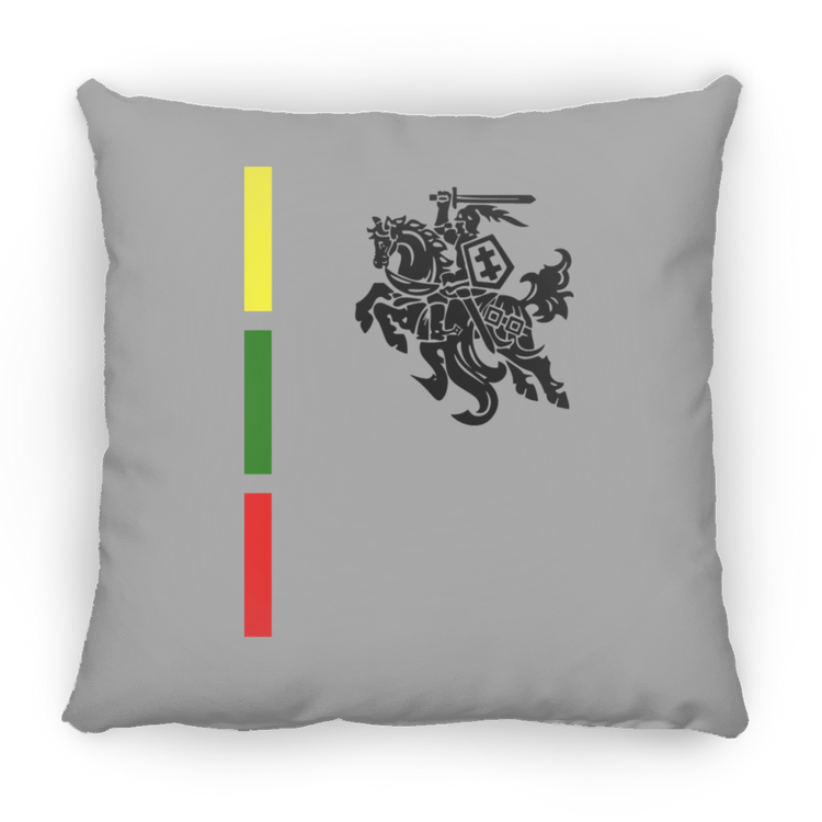 Warrior Vytis - Small Square Pillow - Lithuania Strong