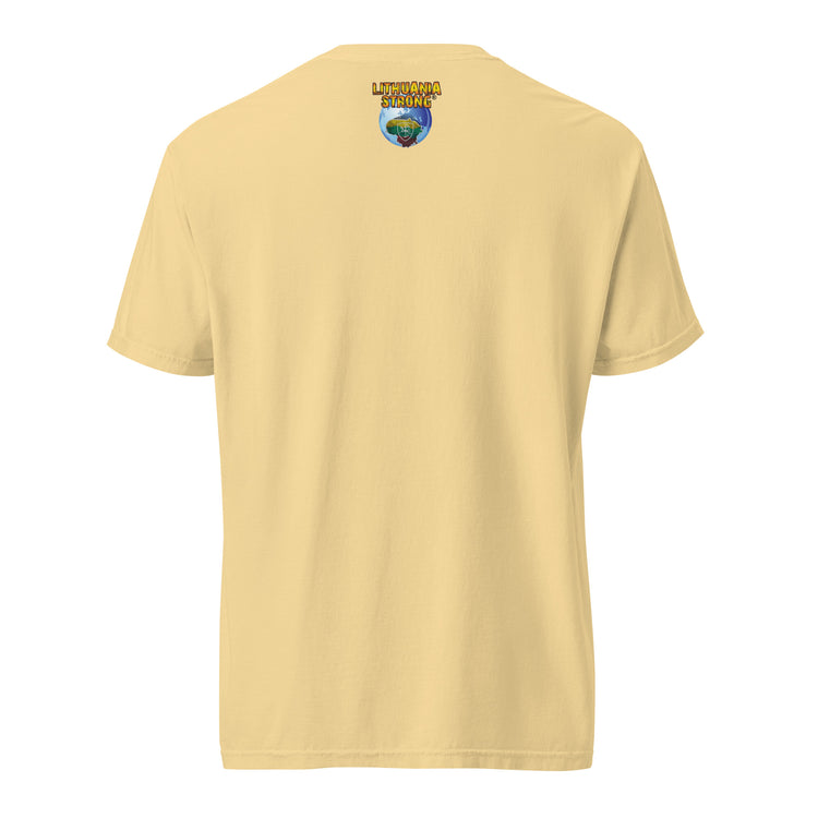 Lietuva Paris 2024 - Men/Women Unisex Soft-Washed Comfort Cotton Short Sleeve T-Shirt