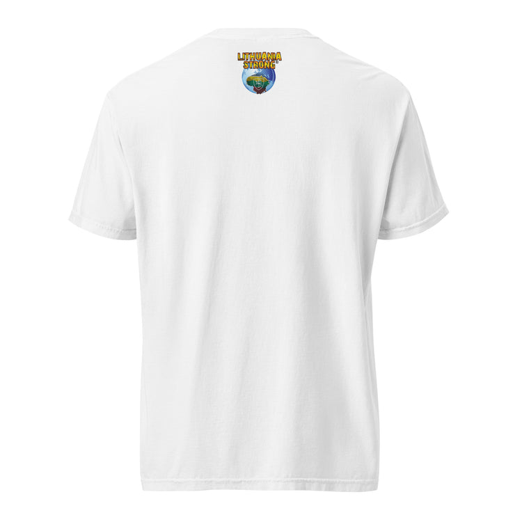 Lietuva Paris 2024 - Men/Women Unisex Soft-Washed Comfort Cotton Short Sleeve T-Shirt