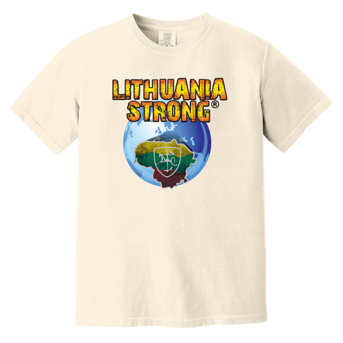 Lithuania Strong - Men/Women Unisex Short Sleeve