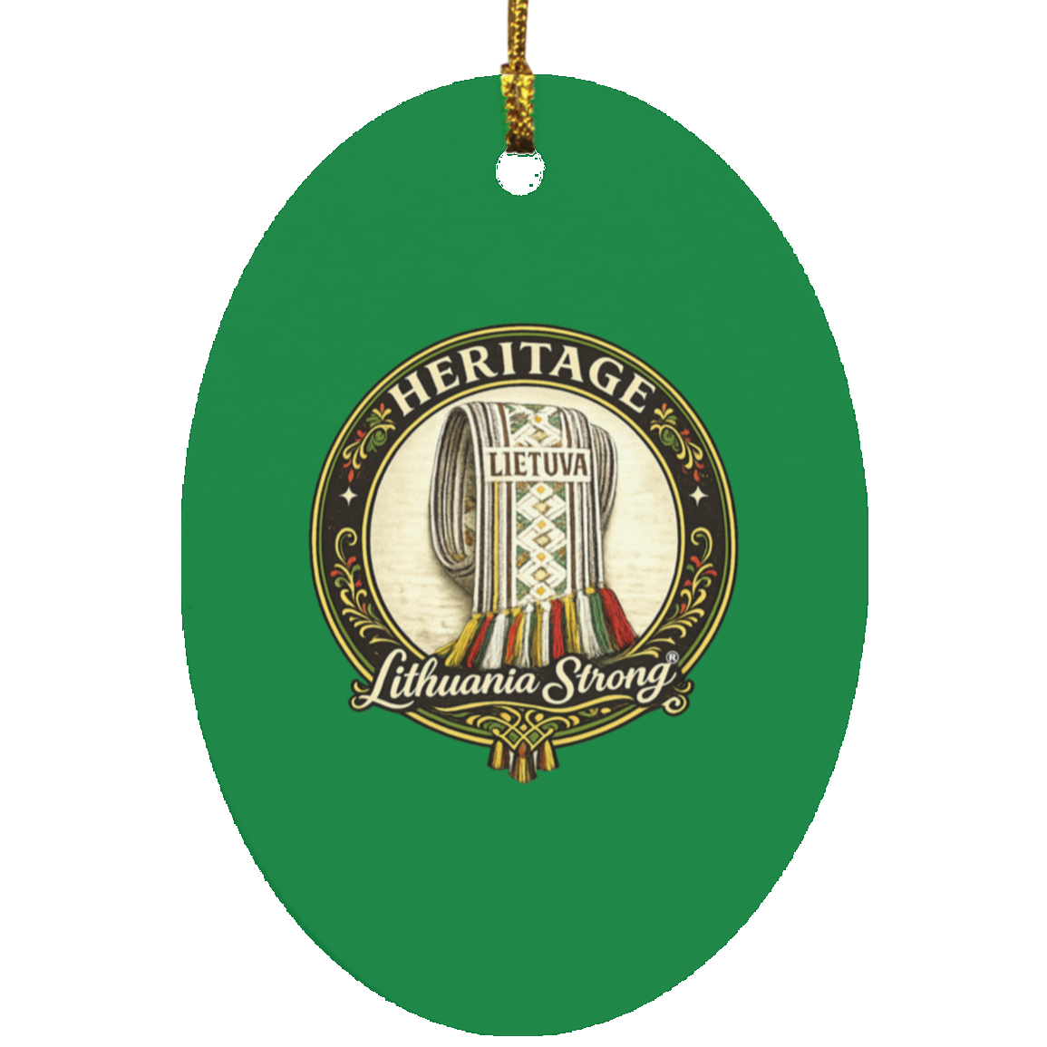 Heritage Collection - Oval Ornament