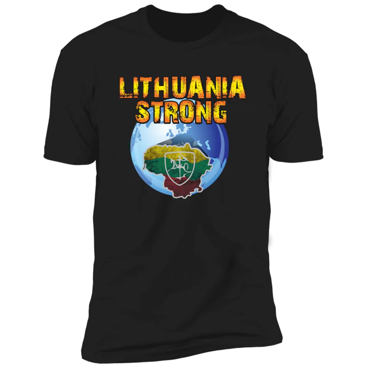 Lithuania Strong - Men's Short Sleeve