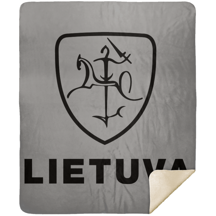 Vytis Lietuva - Premium Mink Sherpa Blanket 50x60