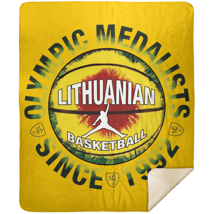 Olympic Medalists - Premium Mink Sherpa Blanket 50x60