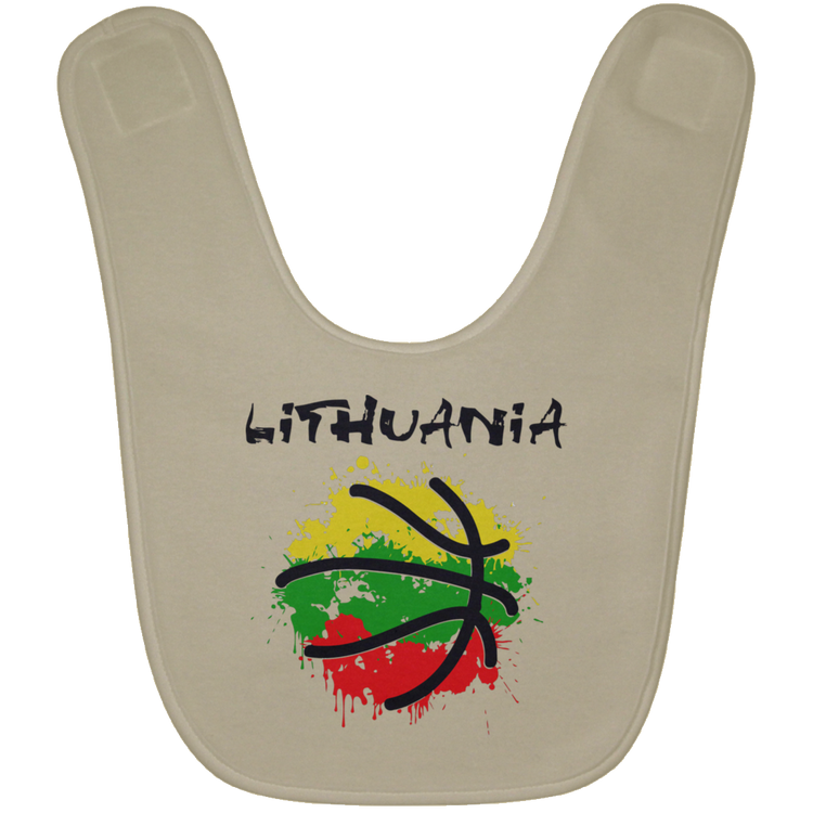 Abstract Lithuania - BABYBIB Baby Bib - Lithuania Strong