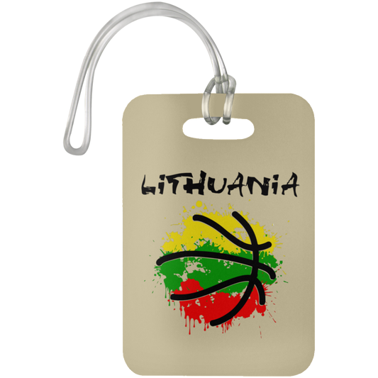 Abstract Lithuania - Luggage Bag Tag - Lithuania Strong