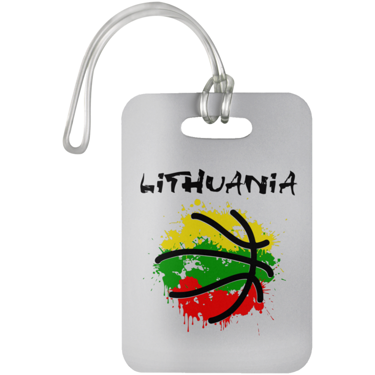 Abstract Lithuania - Luggage Bag Tag - Lithuania Strong