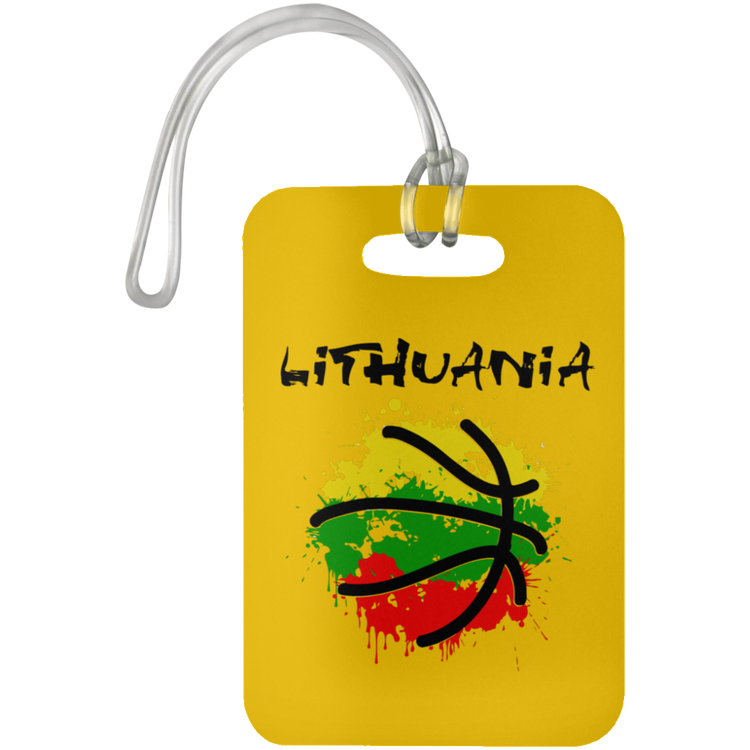 Abstract Lithuania - Luggage Bag Tag - Lithuania Strong