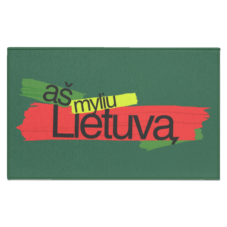 As Myliu Lietuva - Indoor Doormat - Lithuania Strong