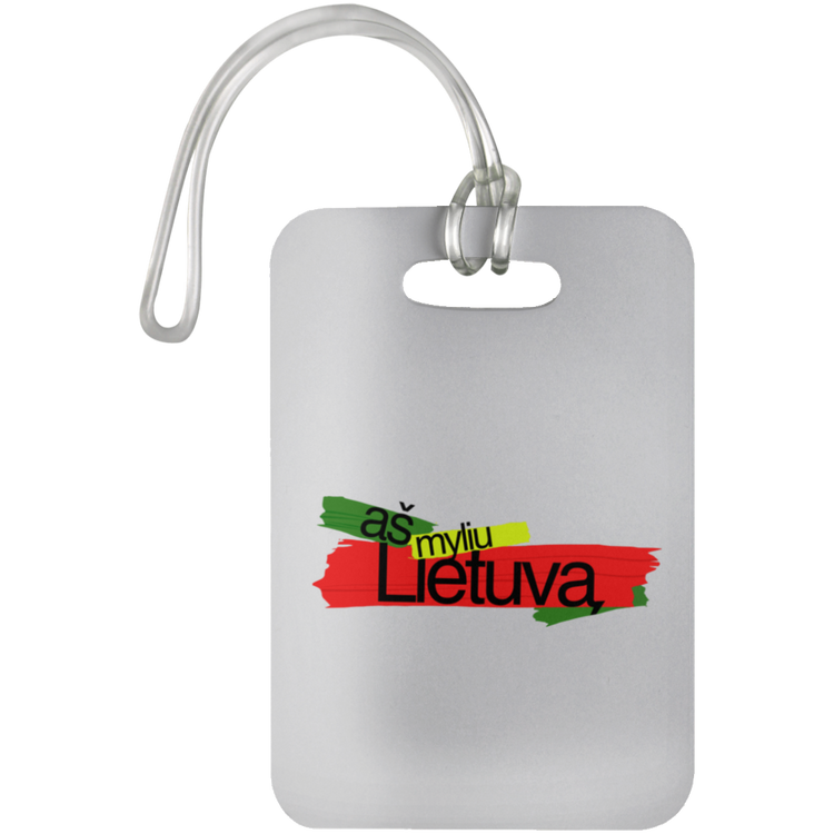 As Myliu Lietuva - Luggage Bag Tag - Lithuania Strong