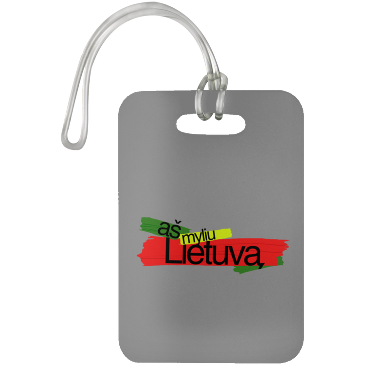 As Myliu Lietuva - Luggage Bag Tag - Lithuania Strong