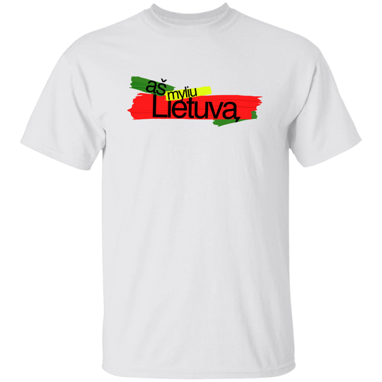 As Myliu Lietuva - Mens Classic Short Sleeve T-Shirt - Lithuania Strong