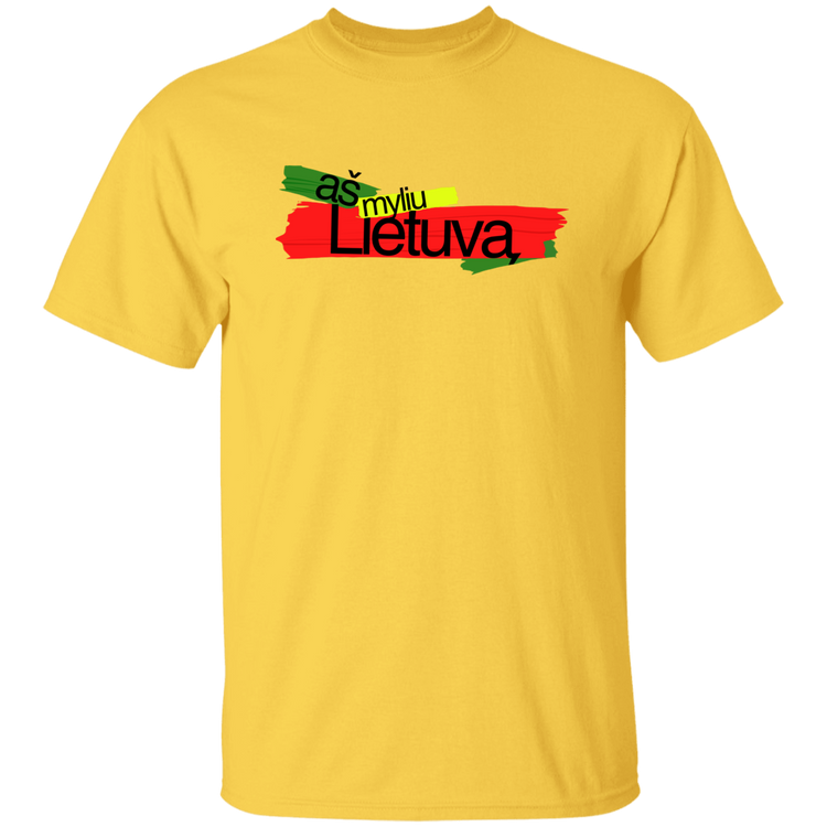 As Myliu Lietuva - Mens Classic Short Sleeve T-Shirt - Lithuania Strong