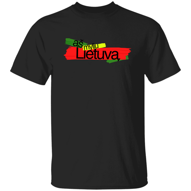 As Myliu Lietuva - Mens Classic Short Sleeve T-Shirt - Lithuania Strong